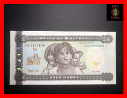 ERITREA 5 Nakfa 24.5.1997  P. 2  UNC - Erythrée