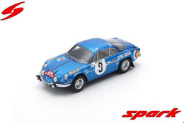 Alpine A110 - J-L. Thérier/M. Callewaert - 2nd Monte-Carlo 1971 #9 - Spark - Spark