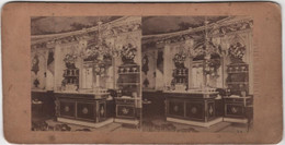 Photo Stereo XIXème Vers 1860 Par Radiguet & Fils Café Ramponneau - Stereoscopio