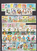 Sport  Football - Lot Of 8 Comp. Edition-used/oblit.(O) - Usati