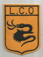 écusson Tissu , L.C.O ,  Frais Fr 1.55 E - Patches