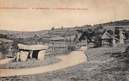 Thème: Dolmen Et Menhir:     Saint Nectaire    63        Dolmen Et Parc Des Sports       (voir Scan) - Dolmen & Menhirs