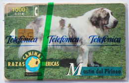 Spain Phonecard Mastin Del Pirineo Colnect Nr. B 083 A Mint - Sonstige & Ohne Zuordnung