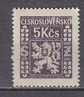 L3789 - TCHECOSLOVAQUIE SERVICE Yv N°14 * - Timbres De Service