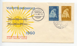 Netherlands New Guinea, 1960, World Refugee Year, FDC - Nouvelle Guinée Néerlandaise