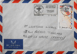 Nouvelle-Calédonie > Lettre Par Avion - Daté : Nouméa 1989 - En Bon Etat - Covers & Documents
