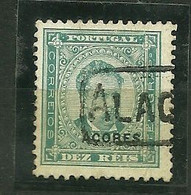 1884/87 Açores D.Luis #53 Nominal Cancel "Alagoa" - P1556 - Autres & Non Classés