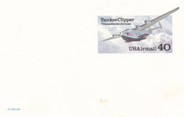 ENTIER POSTAL, "USAIRMAIL", Yankee Clipper, Transatlantic Airmail, 40c - Autres & Non Classés