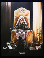 Justice - Arthur Legend - Arthurian Britian Myth - A Divination & Meditation Tarot Maxi Card - Tarot-Karten