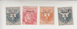 Italiaans Somaliland Michel-nr 20/23* Cat.waarde 140.00 Euro - Somalië