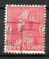 NOUVELLE ZELANDE. N°183 Oblitéré De 1926. George V. - Used Stamps