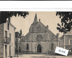 89 . Yonne . Courson Les Carrieres : L ' église . - Courson-les-Carrières