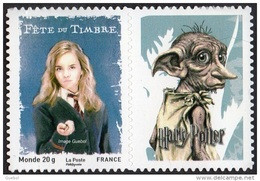 France Autoadhésif ** N°  116 Ou 4026 A - Journée Du Timbre 2007 - Harry POTTER Son Amie HERMIONE + Logo Personnalisé - Unused Stamps