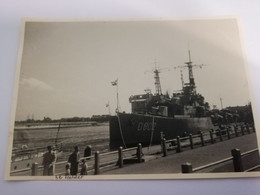 CPA CARTE PHOTO PAYS BAS LE HELDER CUIRASSIER LE PORT  RARE BELLE CARTE !! - Den Helder