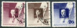 SOVIET UNION 1934 Stratosphere Disaster Victims  Used.  Michel 480-82 - Used Stamps