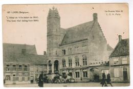 Lo, Loo, Loos Belgique, L'Hotel De Ville Datant De 1840 (pk67524) - Lo-Reninge