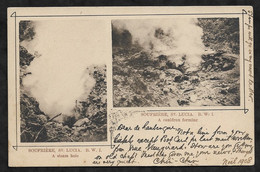 CPA Sainte-Lucie Soufrière, Steam Hole & Cauldron Forming, St Lucia B.W.I. - Saint Lucia