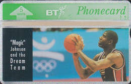 UK Bto 007 Sport : Magic "Johnson" - Dream Team - 231F - Mint - BT Overseas Issues