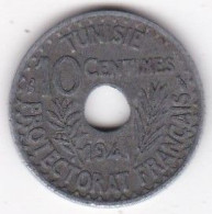 Tunisie Protectorat Français. 10 Centimes 1941 , En Zinc, Lec# 116 - Tunisia