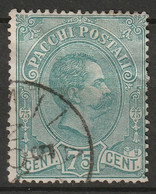 Italy 1884 Sc Q4 Sa P4 Parcel Post Used - Pacchi Postali