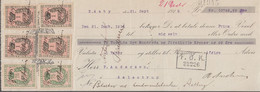 1915. DANMARK. Document (Prima Wexel Kr. 10748,69 Øre) With DANMARK STEMPELMÆRKE 2 Ex... () - JF367129 - Fiscaux