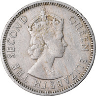 Monnaie, Etats Des Caraibes Orientales, Elizabeth II, 25 Cents, 1965, TTB - Ostkaribischer Staaten