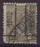 PERFIN LUXEMBOURG PREO Nr. 8A Effigie Du GRAND-DUC ADOLPHE (de Profil) ; état Voir 2 Scans , INCONNU !  LOT 192 - Precancels