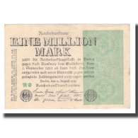 Billet, Allemagne, 1 Million Mark, 1923, 1923-08-09, KM:102a, TTB+ - 1 Mio. Mark