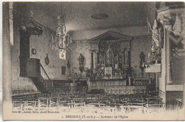 82 BRESSOLS Intérieur De L'Eglise - Bressols