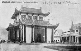 032 598 - CPA - Belgique - Bruxelles - Exposition 1910 - Pavillon D'indo-Chine - Weltausstellungen