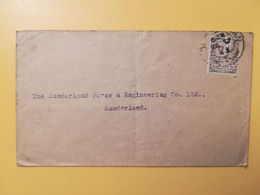 1948 BUSTA IRLANDA EIRE IRLAND BOLLO STEMMA ARALDICO COAT OF ARMS OBLITERE' - Brieven En Documenten