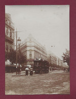 241020 - PHOTO ANCIENNE - 75 PARIS - Tramway 199 LES LILAS - Transport Urbain En Surface