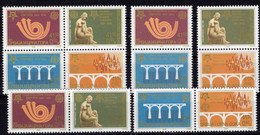 CEPT 2006 Serbia 4ZD+4-Block A ** 24€ Stamps On Stamp YU1508 1458 1558 2047 Bloc Hoja Bloque Ms Se-tenant Bf EUROPA - Collections, Lots & Séries