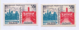 Jumelage Paris-Rome - 1958 - YT N° 1176 - Variété - Neufs