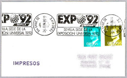 EXPO'92 - SEVILLA. Sta Cruz De Tenerife, Canarias, 1986 - 1992 – Sevilla (España)