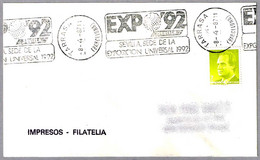 EXPO'92 - SEVILLA. Tarrasa, Barcelona, 1987 - 1992 – Sevilla (Spain)