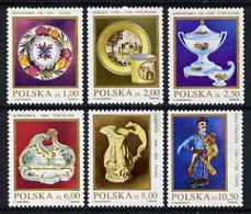 Poland 1981 Polish Ceramics Set Of 6  U/M, SG 2795-800 - Other & Unclassified