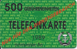 GERMANY - DDR - TELEFONKARTE - Altri & Non Classificati