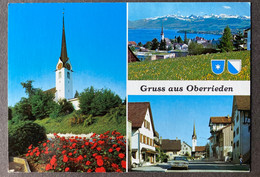 Gruss Aus Oberrieden Zürichsee/Feldpost/ Mehransicht Ort - Oberrieden