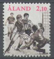 Finland 1991 Used Football, Soccer, Aaland Island Games, Local - Local Post Stamps