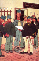 Soldaten, Einkleidung, Kleiderkammer, Sign. Schönpflug - Schoenpflug, Fritz