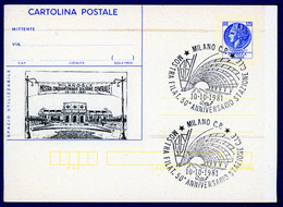 °°° Francobolli N. 4337 - Cartolina Postale Con Annullo Speciale Nuova °°° - Ganzsachen