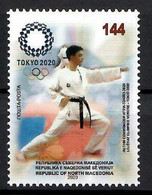 MACEDONIA  NORTH 2020,SPORT, SUMMER OLYIMPIC GAMES TOKYO 2020,MNH - Eté 2020 : Tokyo