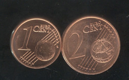 Lot 1 Et 2 Centimes D'euro Finlande 2005 - Finlande