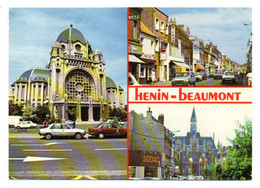 HESDIN-BEAUMONT --1986--  Divers Aspects....Multivues  ..............(voitures ) ............à Saisir - Henin-Beaumont