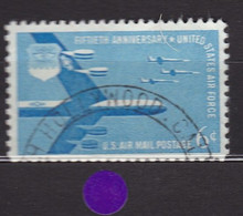 USA STAMPS : B-52 Superfortress & F-104 Starfighters  : Mi:US 717- Sn:US C49- Yt:US PA49- Sg:US A109  Used    Année 1957 - Autres & Non Classés