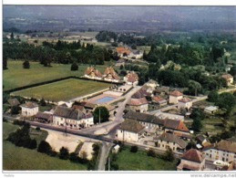 Carte Postale   38.  Corbelin Stade De Football Quartier De La Piscine  Vue Aérienne - Corbelin