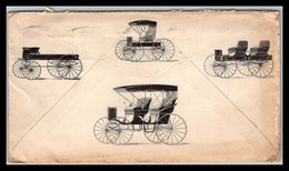 1915 PARRY Mfg Co Ad Cover Indianapolis Carriage Buggy Surrey Voiture Hippomobile Wagen Calèche Horse Drawn Vehicle - Autres & Non Classés