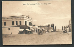 Main St. Looking North Gooding Ida  - Maca1960 - Otros & Sin Clasificación
