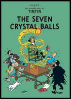 Carte Postale / Postkaart - Kuifje/Tintin - Milou/Bobbie - Haddock - The Seven Crystal Balls / Les 7 Boules De Cristal - Philabédés (comics)